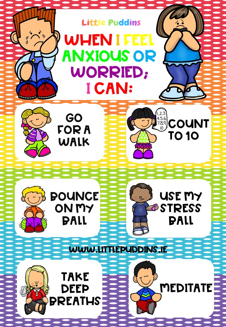 Calm Down Cards Free Printable Little Puddins Feelings & Emotions